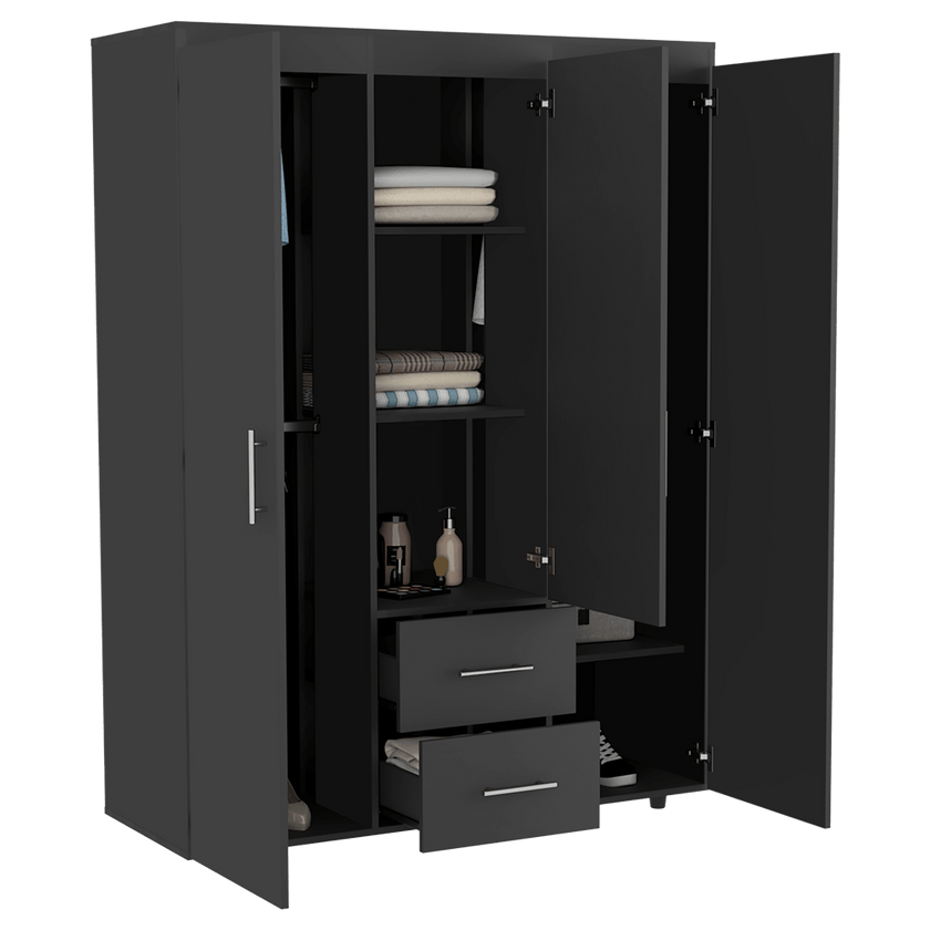 Closet Barú 180 X 135 X 50 Rta Wengue