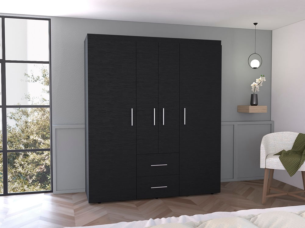 Closet Bariloche Eco 180 X 150 X 50 Rta Wengue