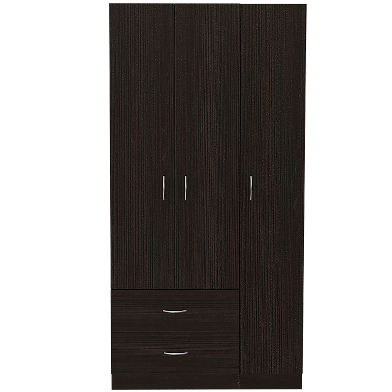 Closet Austral 3P 180 X 90 X 47 Rta Wengue