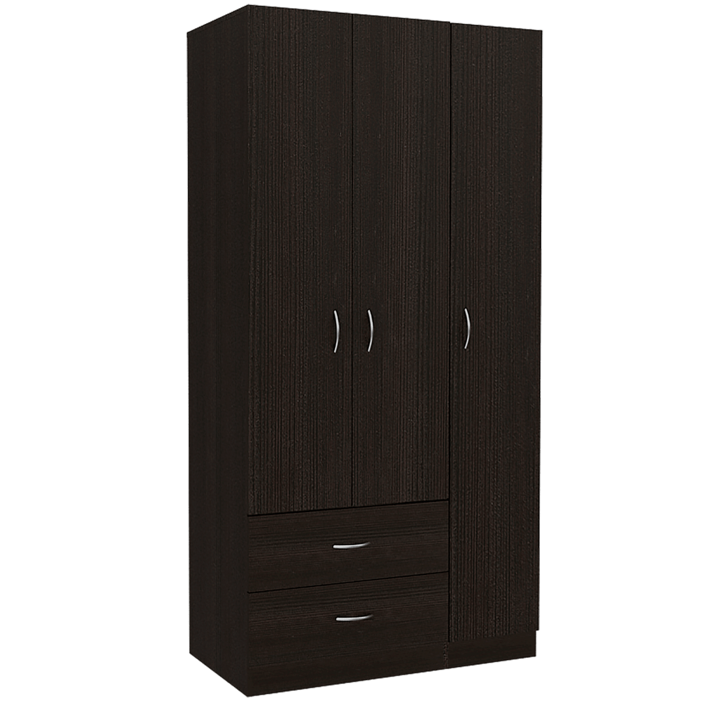 Closet Austral 3P 180 X 90 X 47 Rta Wengue