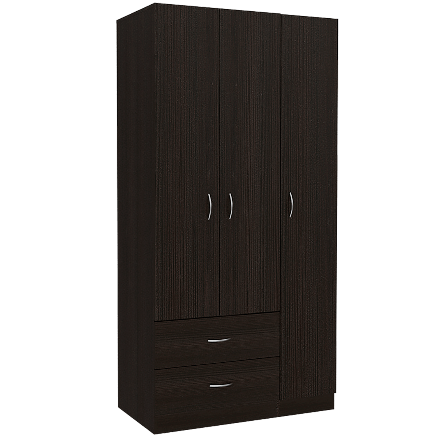Closet Austral 3P 180 X 90 X 47 Rta Wengue