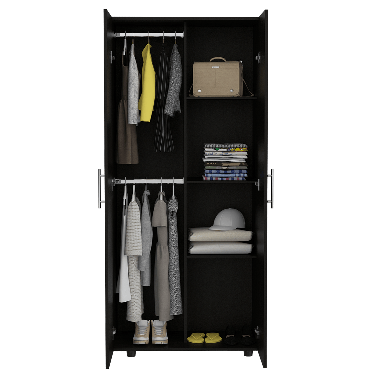 Closet Tera 180 X 80 X 48 Rta Wengue