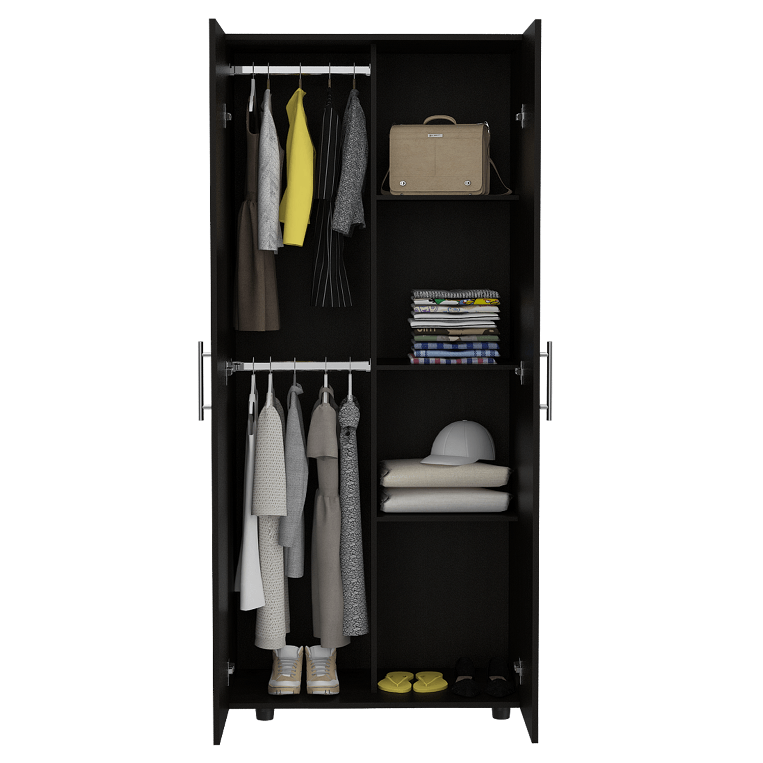 Closet Tera 180 X 80 X 48 Rta Wengue