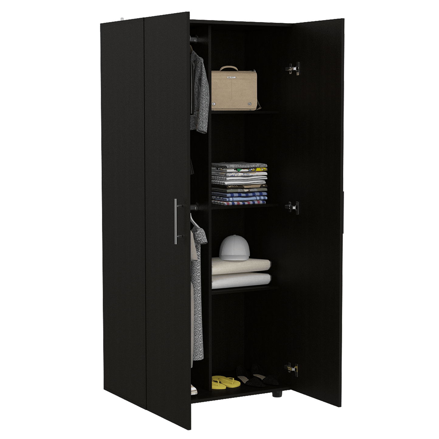 Closet Tera 180 X 80 X 48 Rta Wengue
