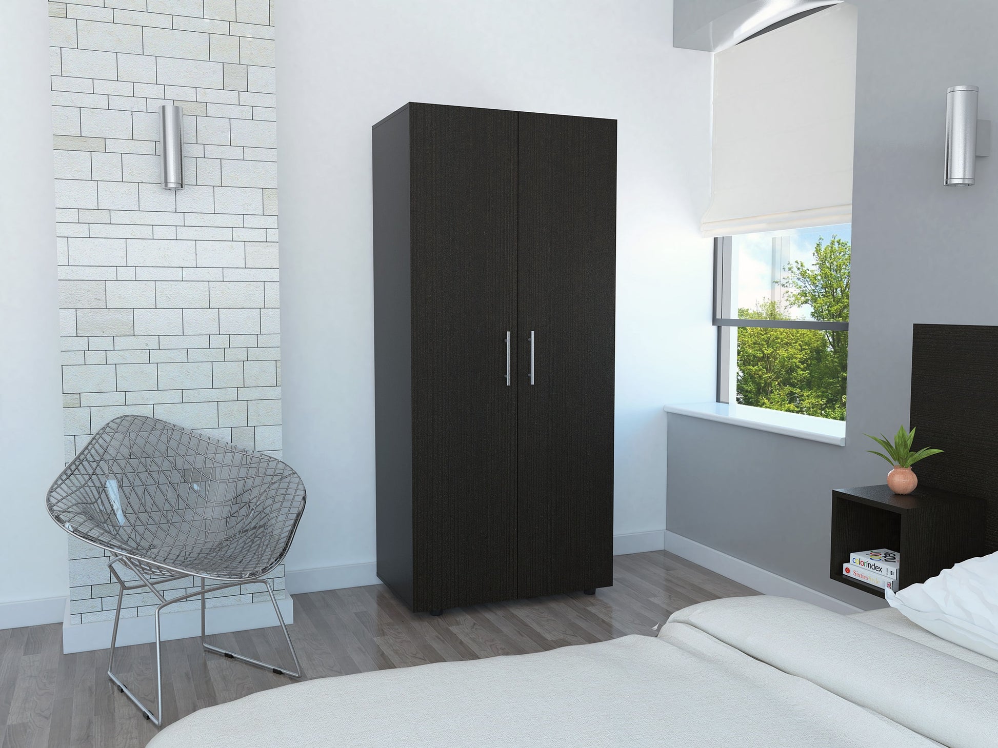 Closet Tera 180 X 80 X 48 Rta Wengue