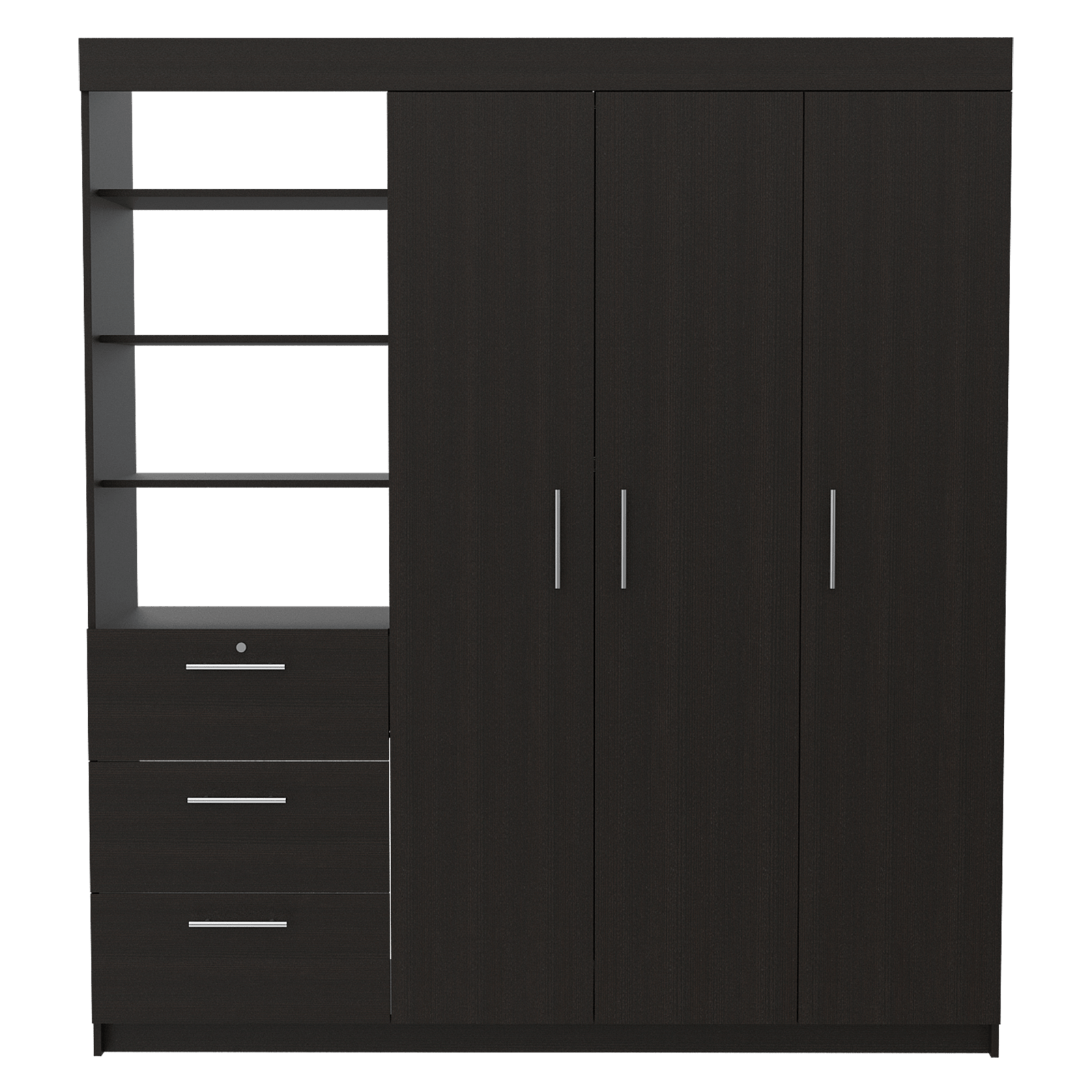 Closet Kenya 200 X 180 X 52 Rta Wengue