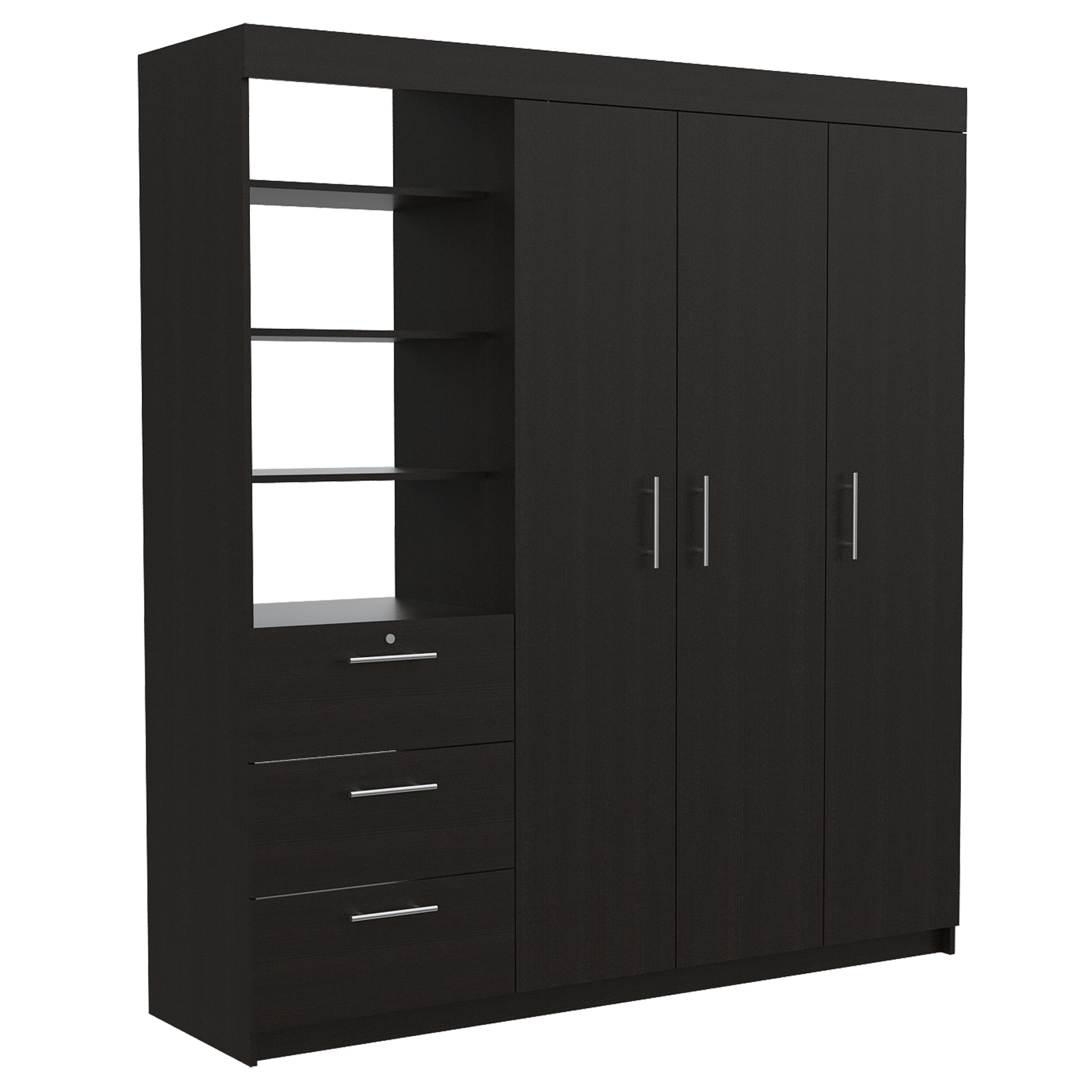 Closet Kenya 200 X 180 X 52 Rta Wengue