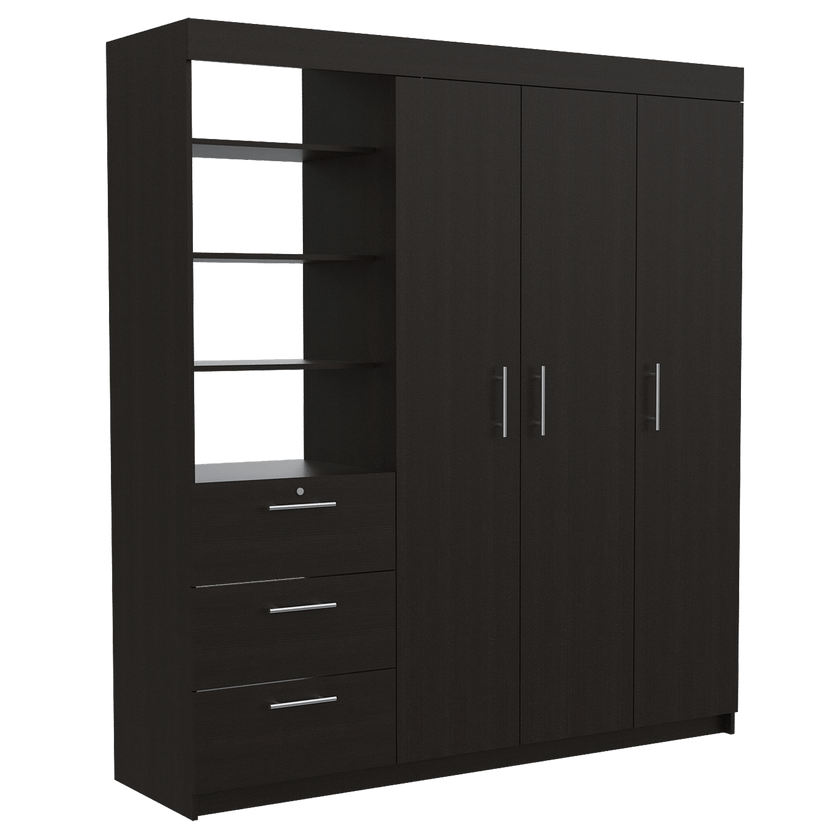 Closet Kenya 200 X 180 X 52 Rta Wengue