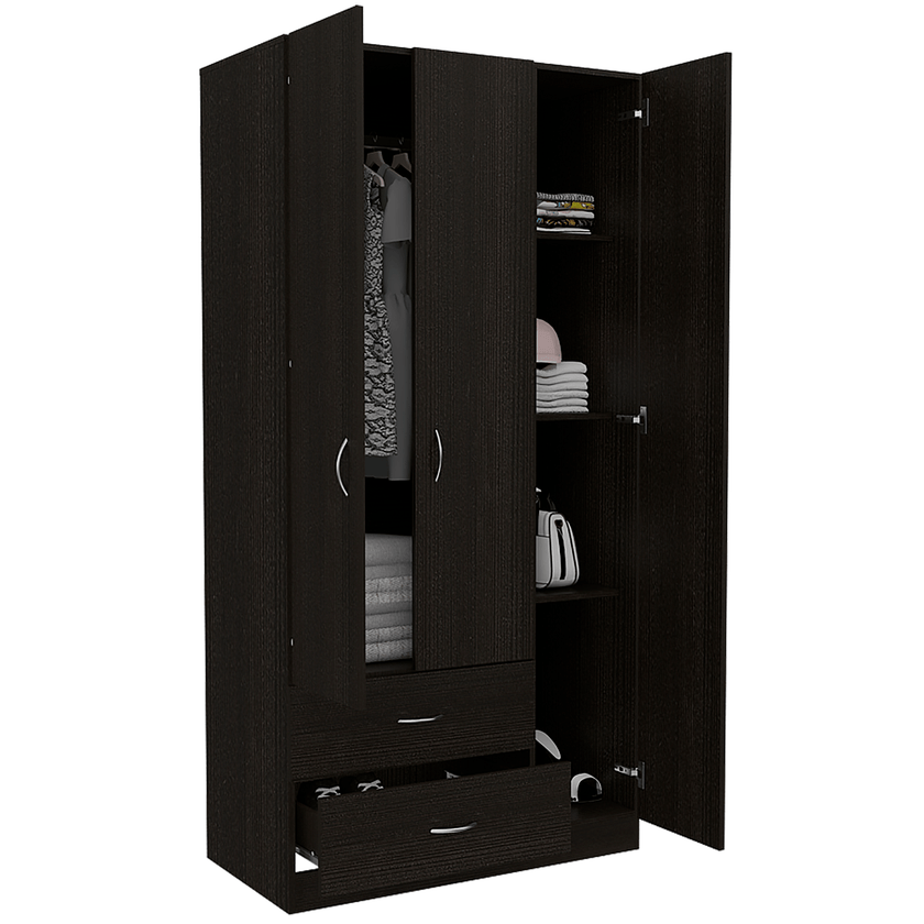Closet Austral Tres Puertas Rta Wengue