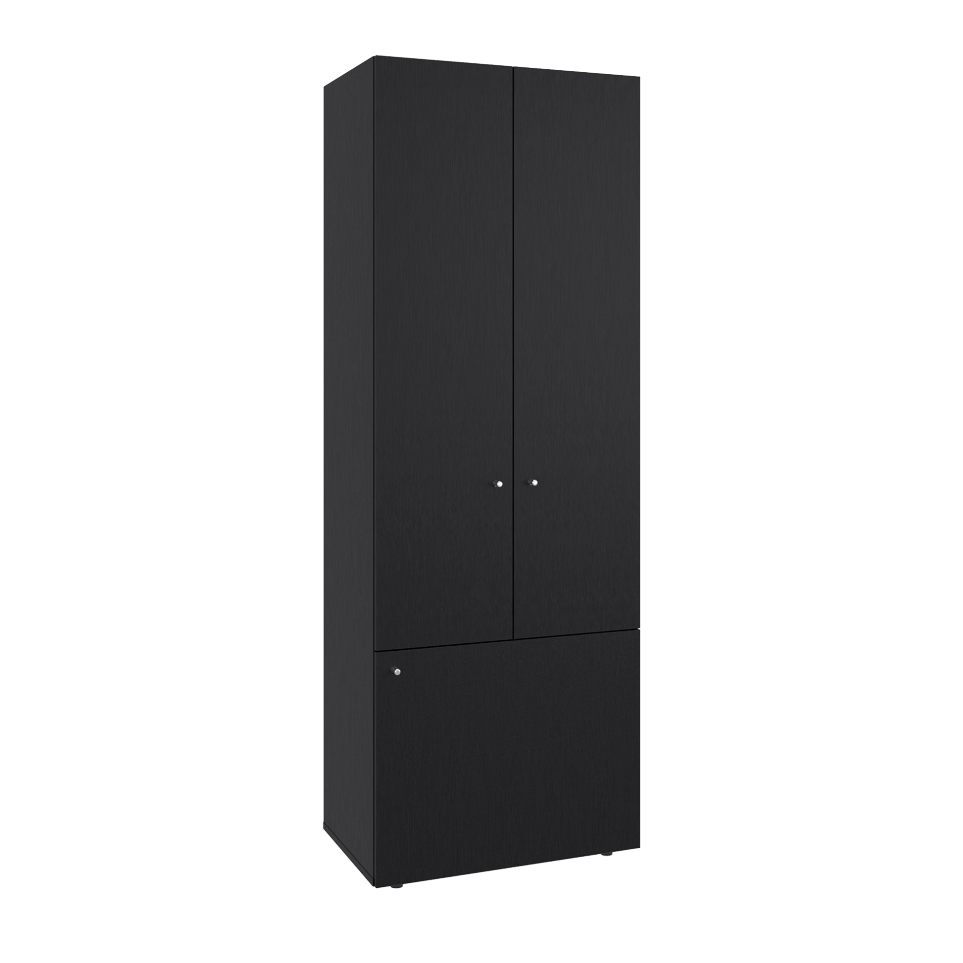 Closet 3 Puertas Tuhogar 170X60X40 Rta Wengue