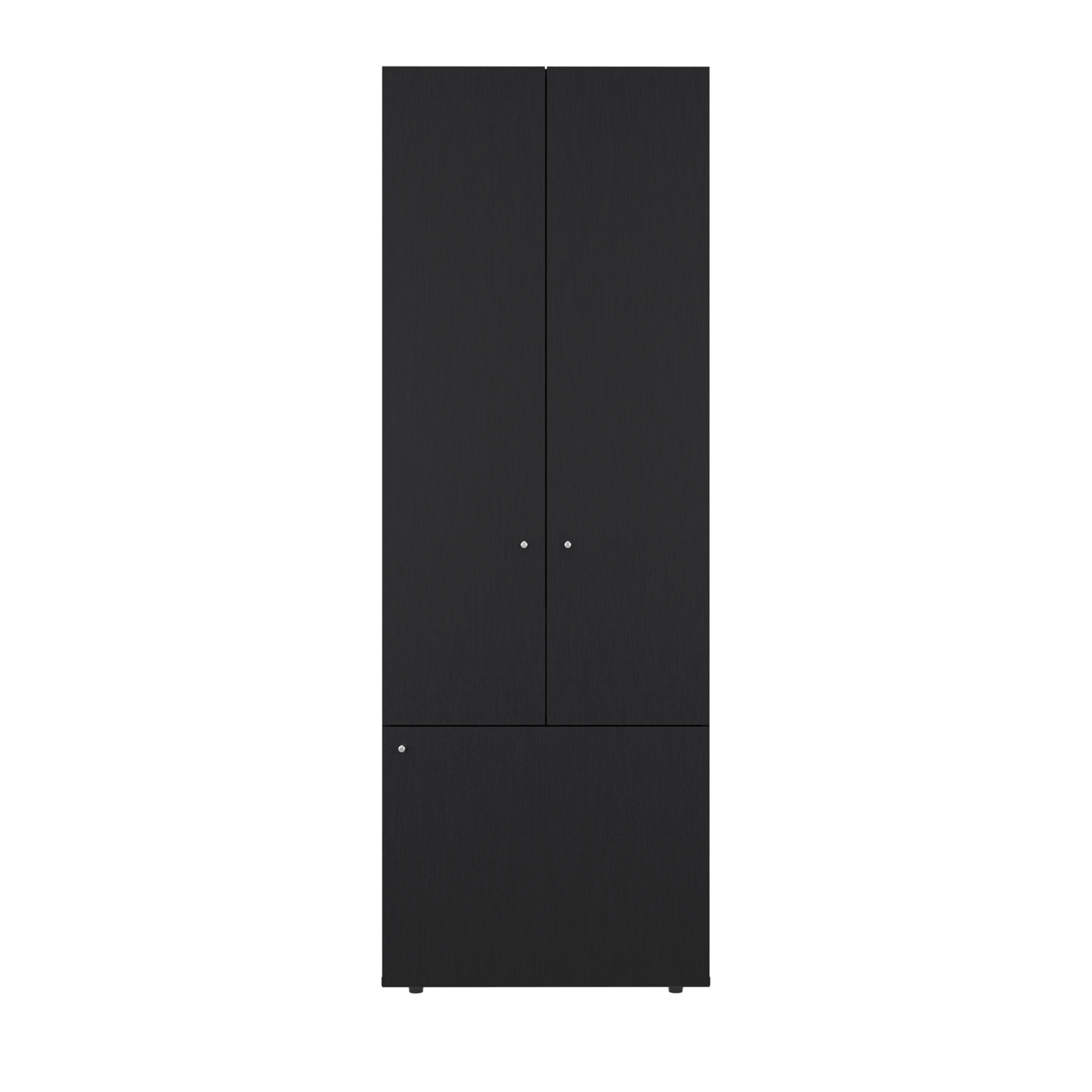 Closet 3 Puertas Tuhogar 170X60X40 Rta Wengue