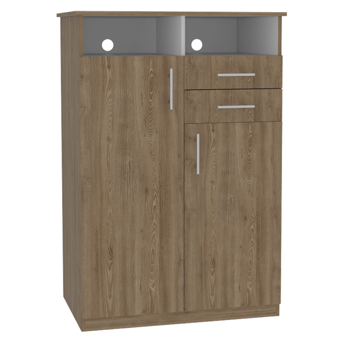 Closet Entretenimiento Eco Rta Miel Blanco