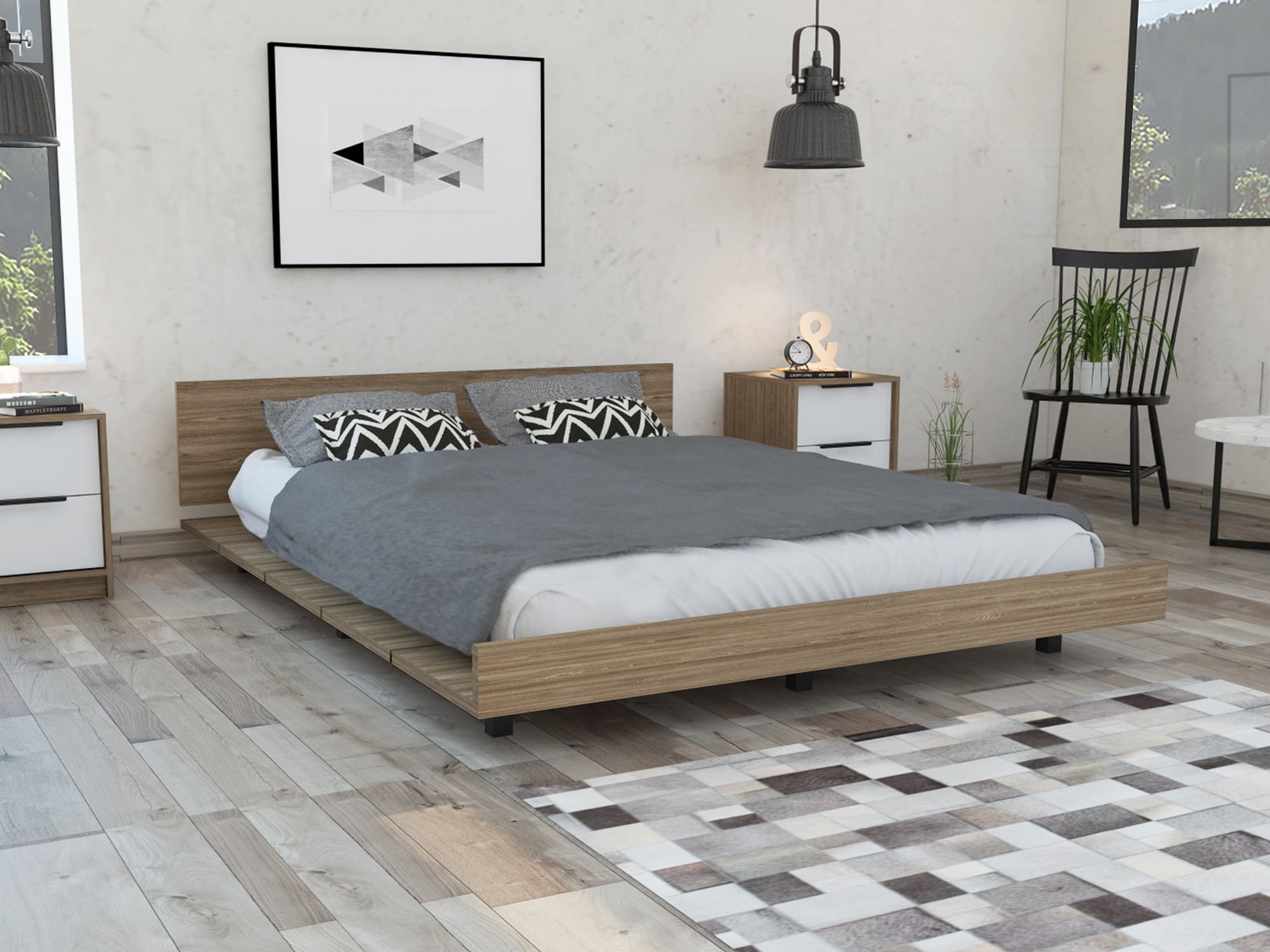 Cama 150 Kaia Rta Miel