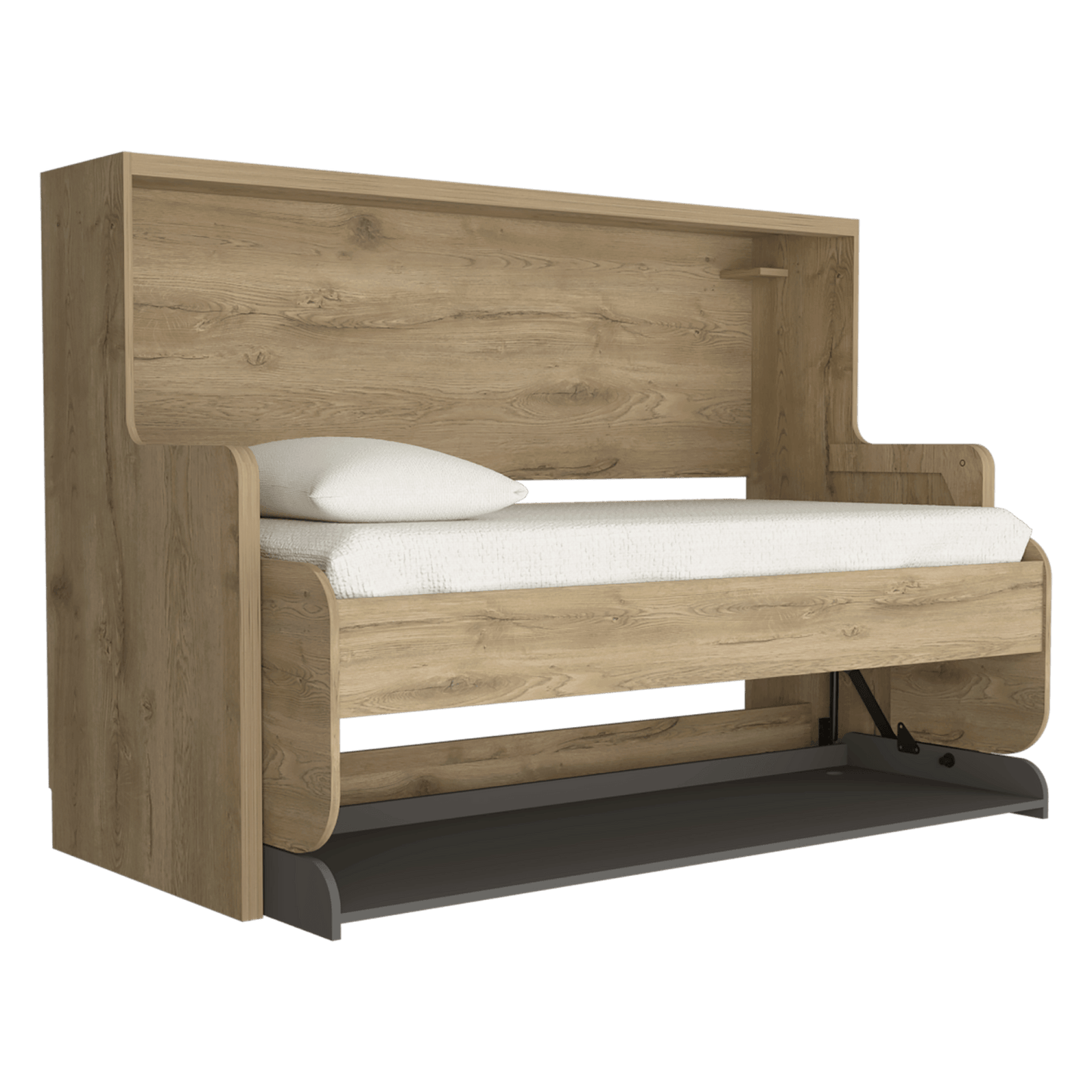 Cama Escritorio Sencilla Kentme Homecollection Macadamia Plomo