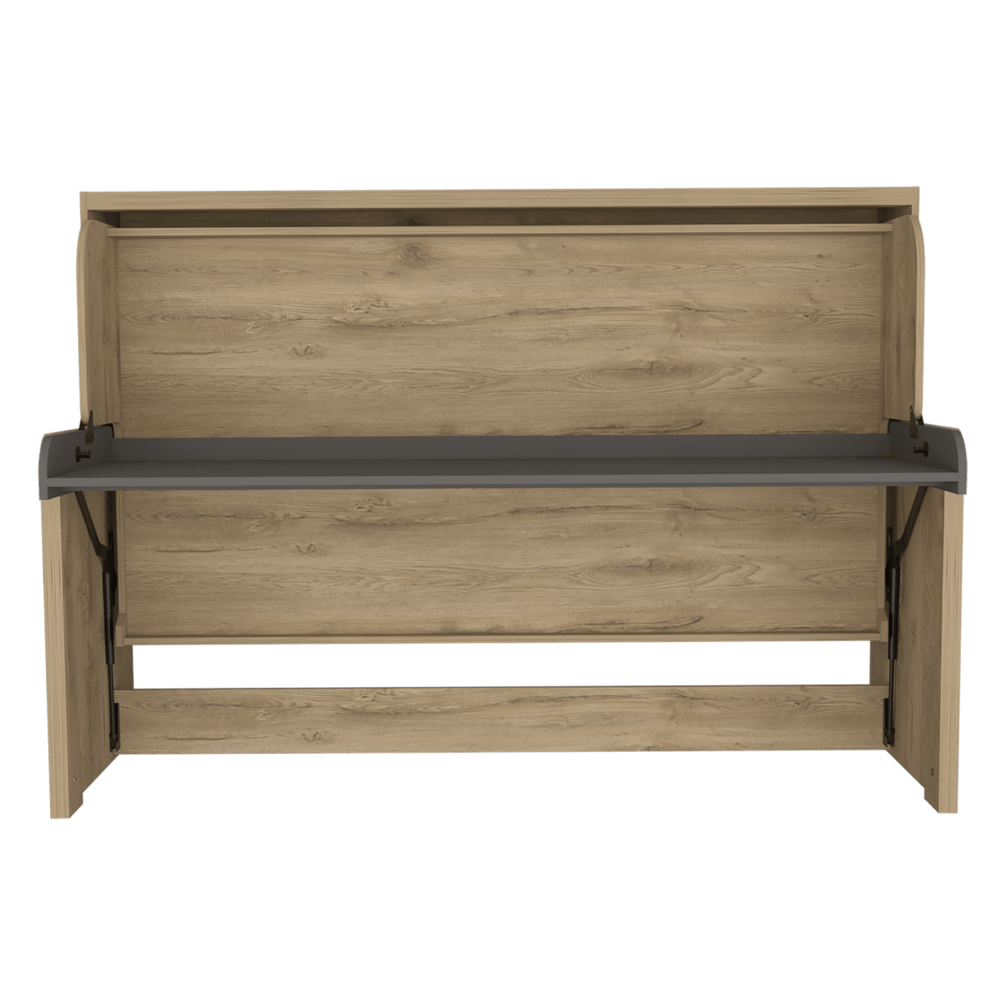 Cama Escritorio Sencilla Kentme Homecollection Macadamia Plomo