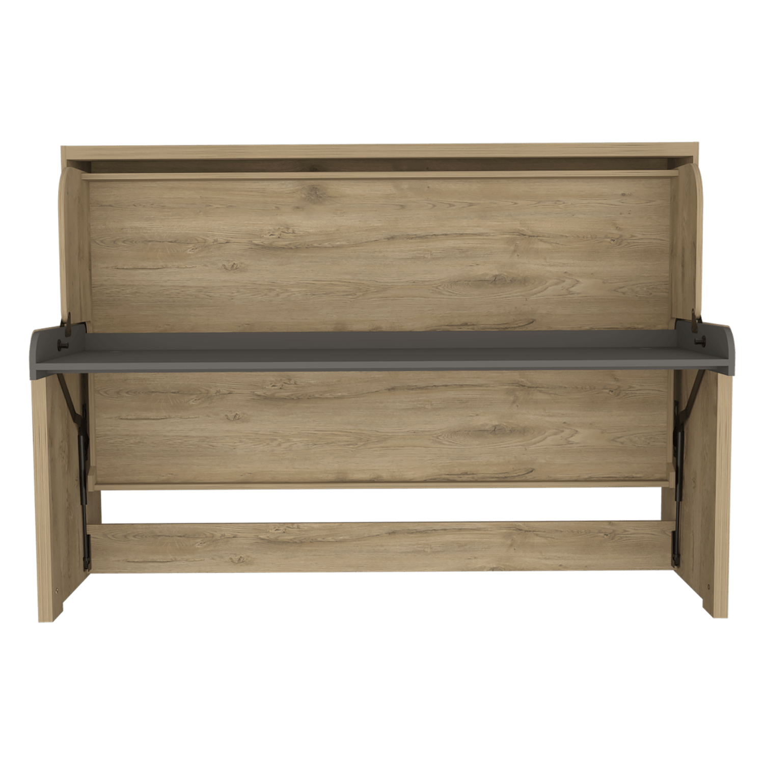 Cama Escritorio Doble Kentme Homecollection Macadamia Plomo