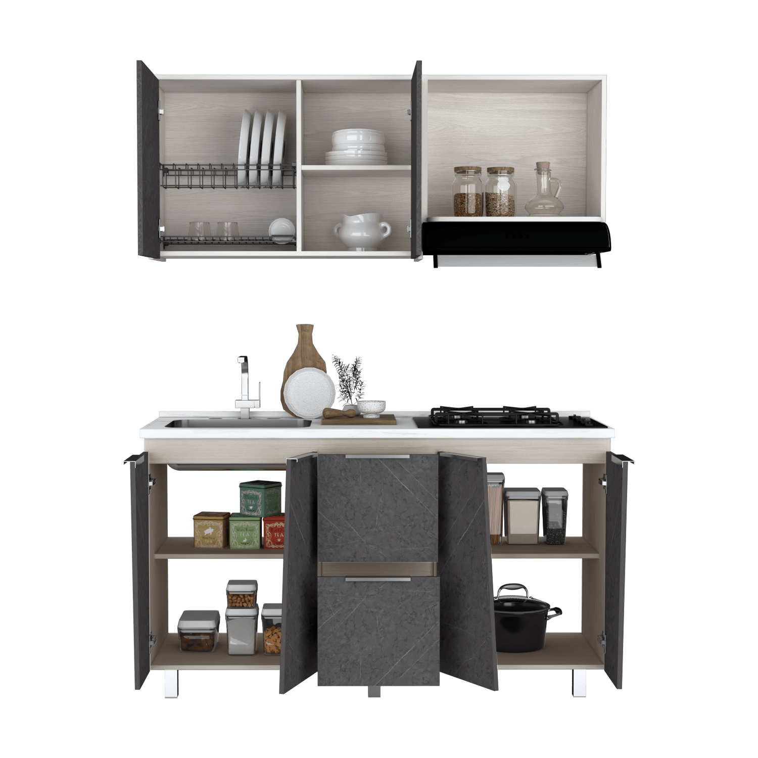 Cocina 150 Nara Rta Niebla + Onix No Meson