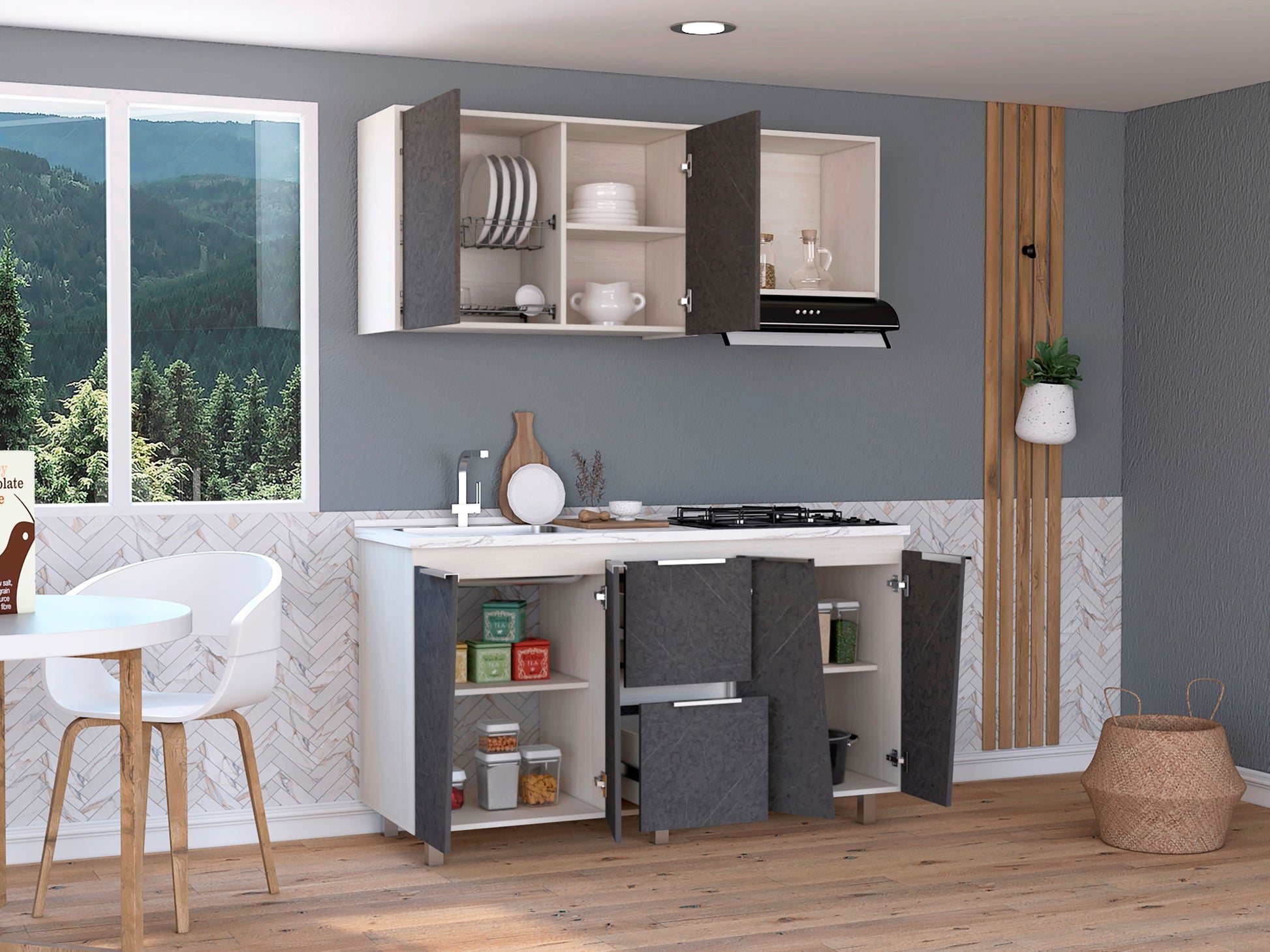 Cocina 150 Nara Rta Niebla + Onix No Meson
