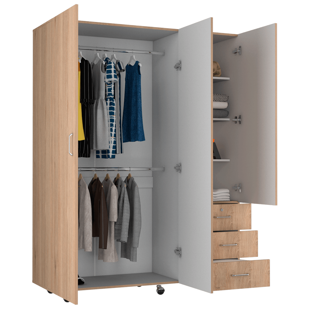 Closet Arizona Rta Rovere Blanco