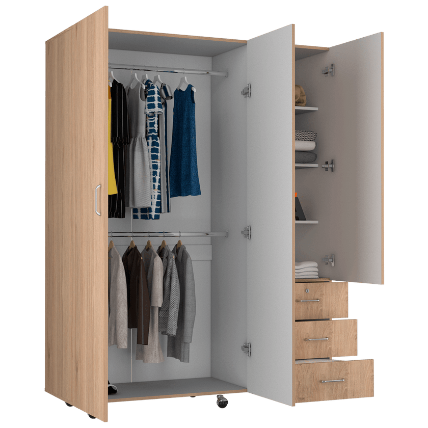 Closet Arizona Rta Rovere Blanco