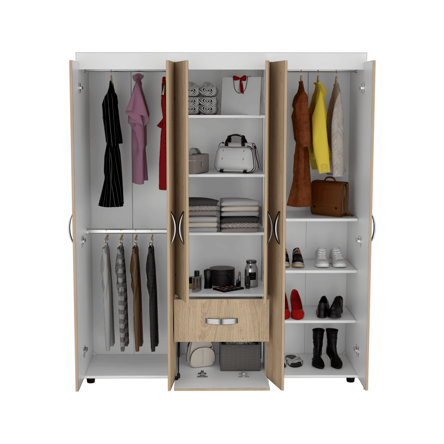 Closet Reve 200 Rovere Blanco Rta