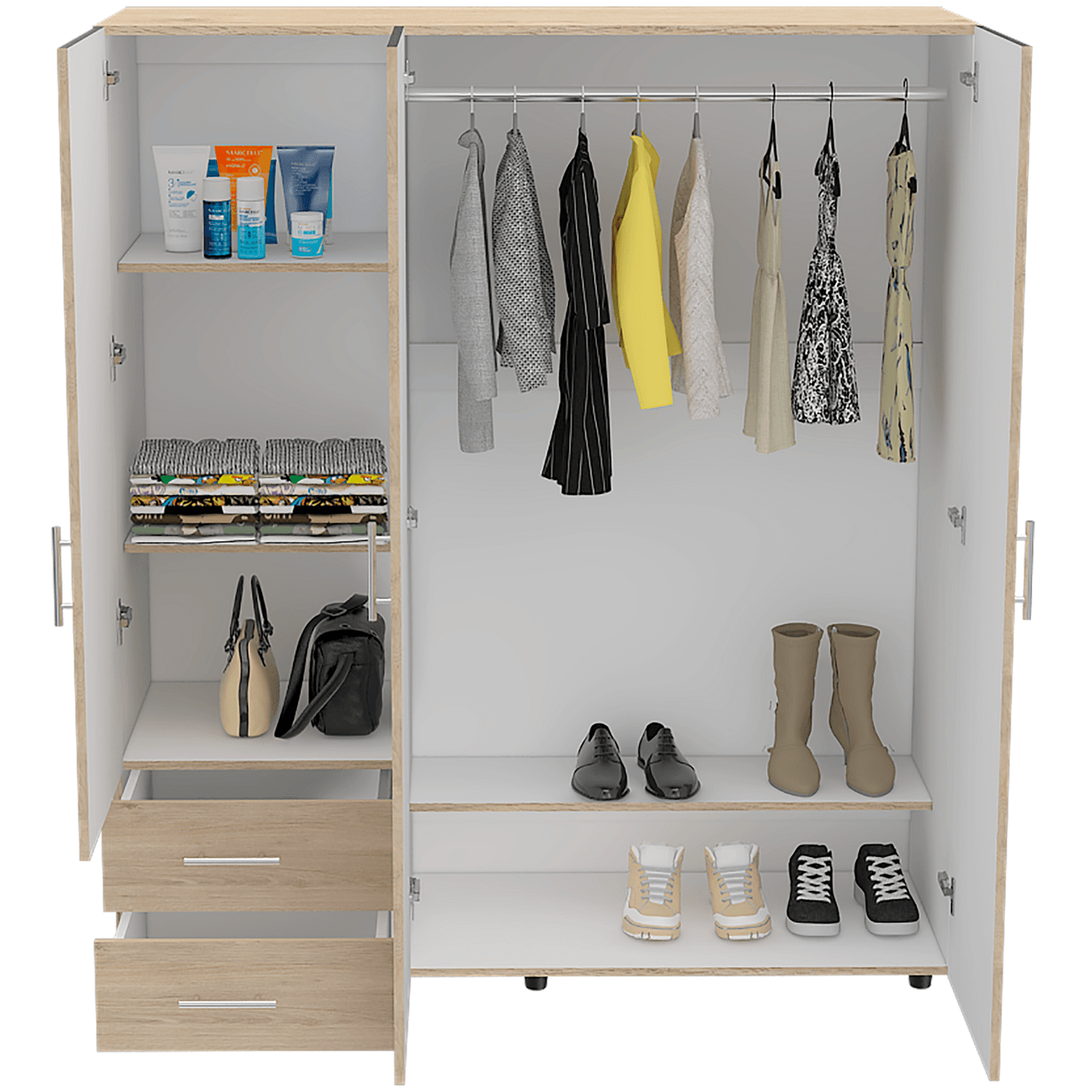 Closet Dassel Rta Rovere Blanco