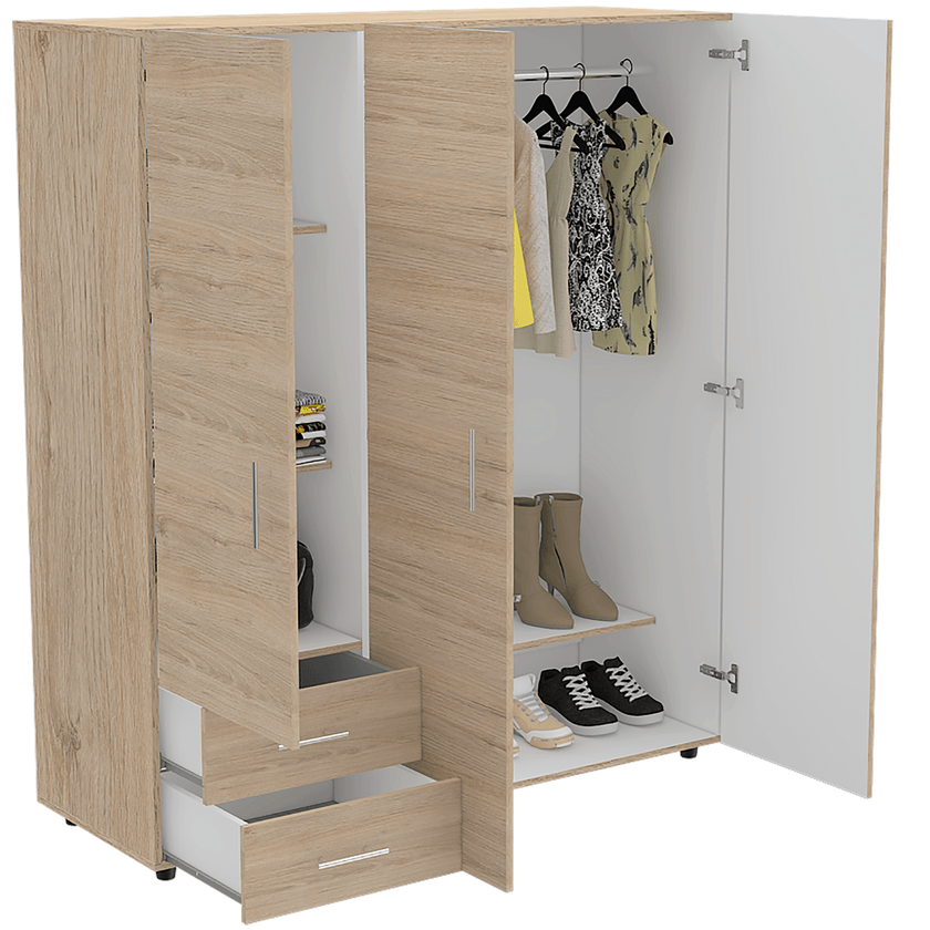 Closet Dassel Rta Rovere Blanco