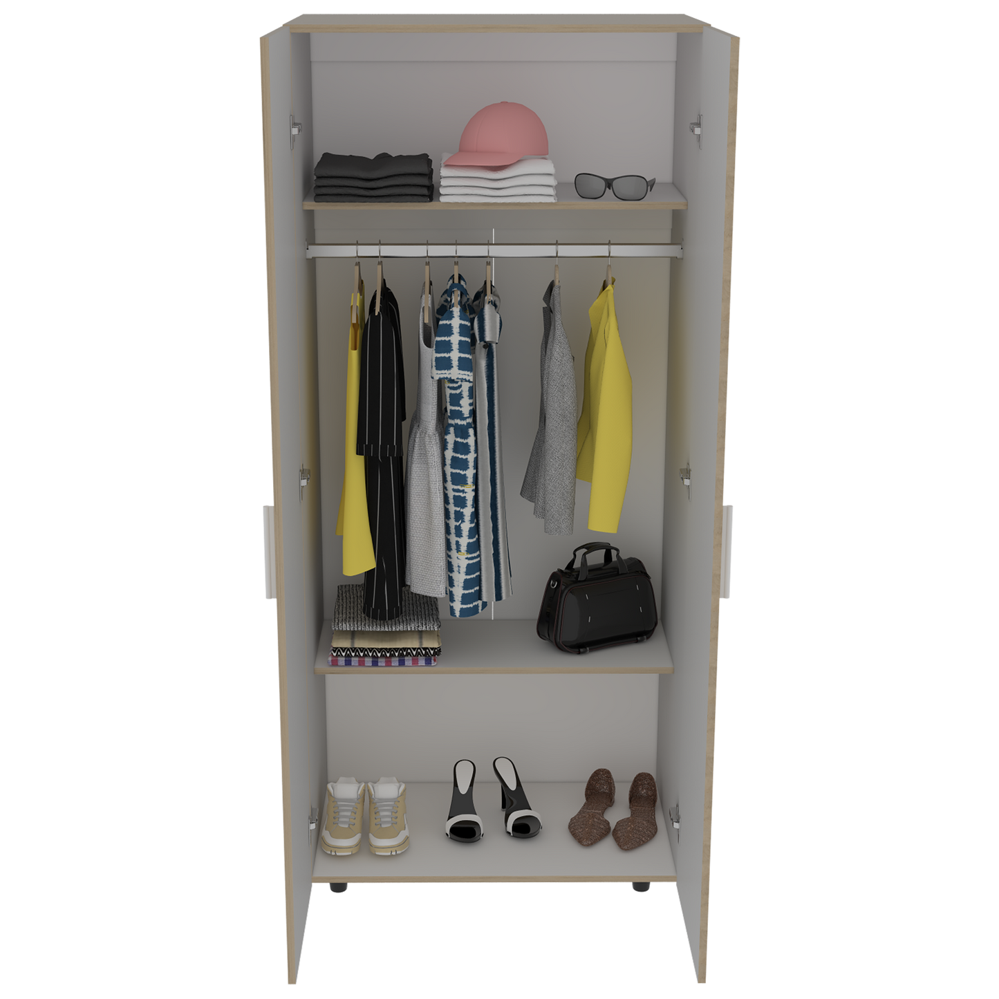 Closet Hogar Económico Rta Rovere Blanco