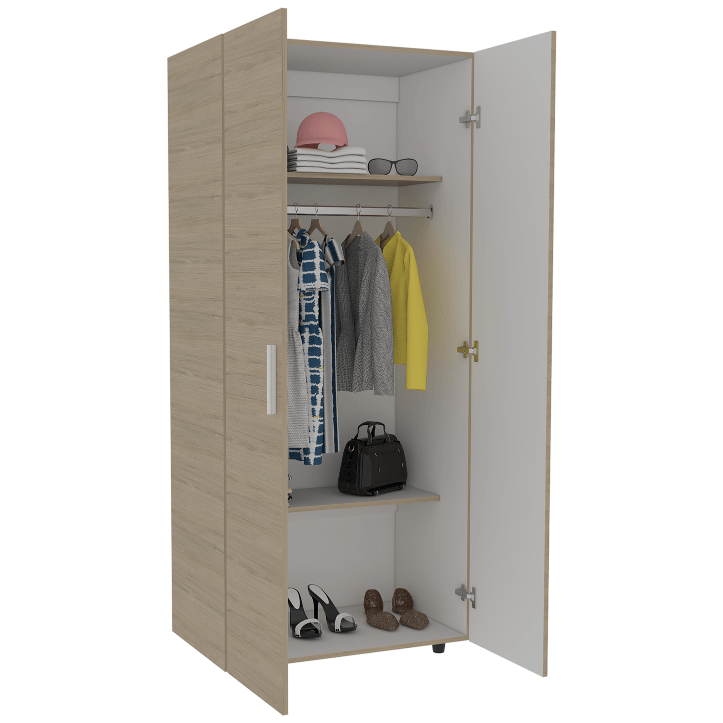 Closet Hogar Económico Rta Rovere Blanco