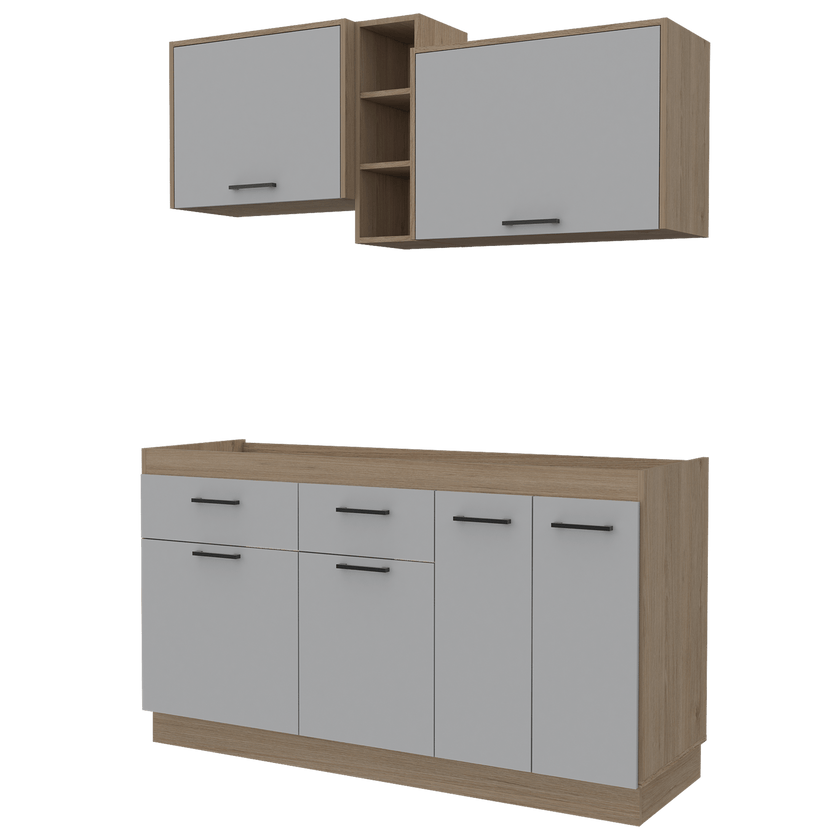 Cocina Belmira 150 Rta Rovere Blanco