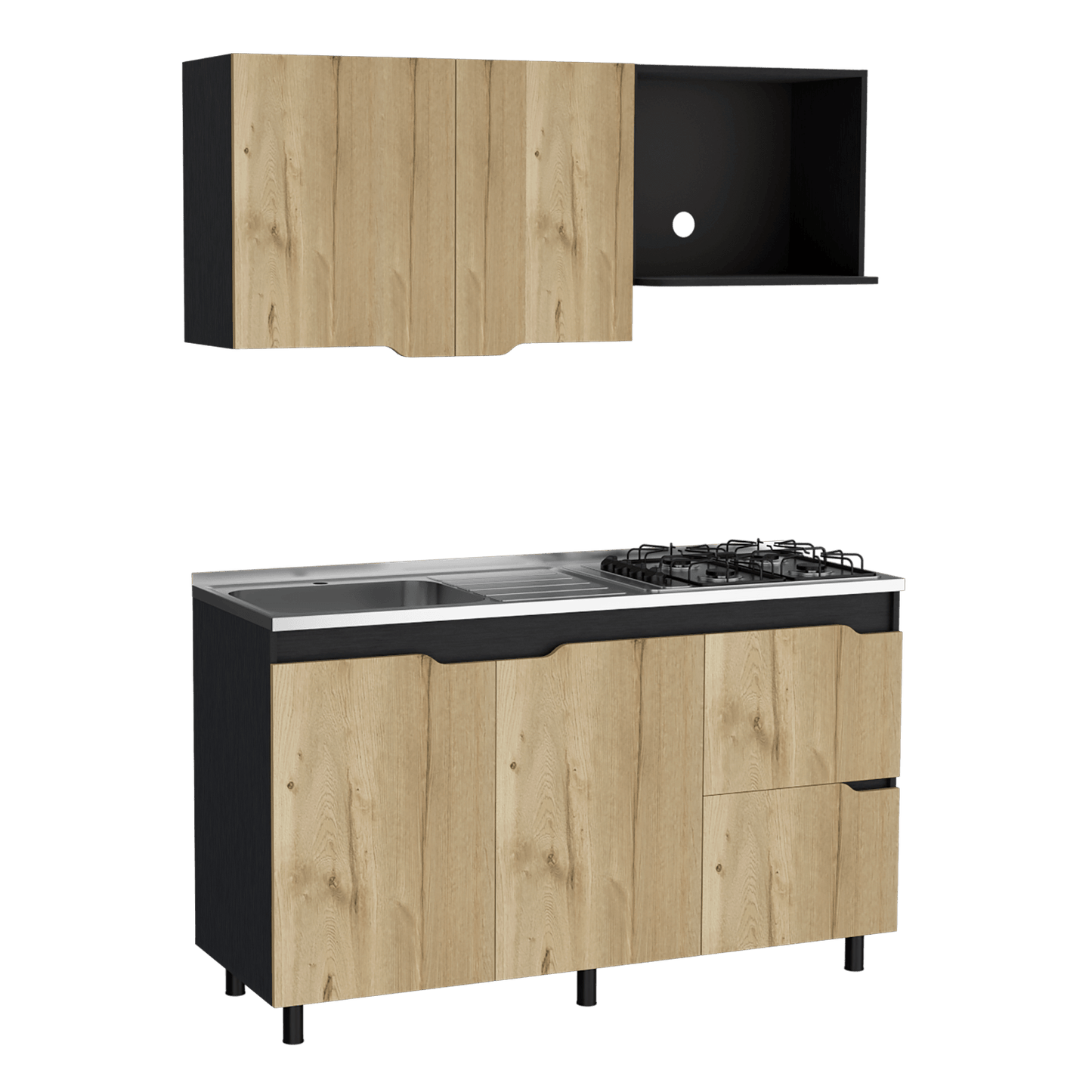 Cocina 150 Maui Meson Izq Duna Wengue Rta