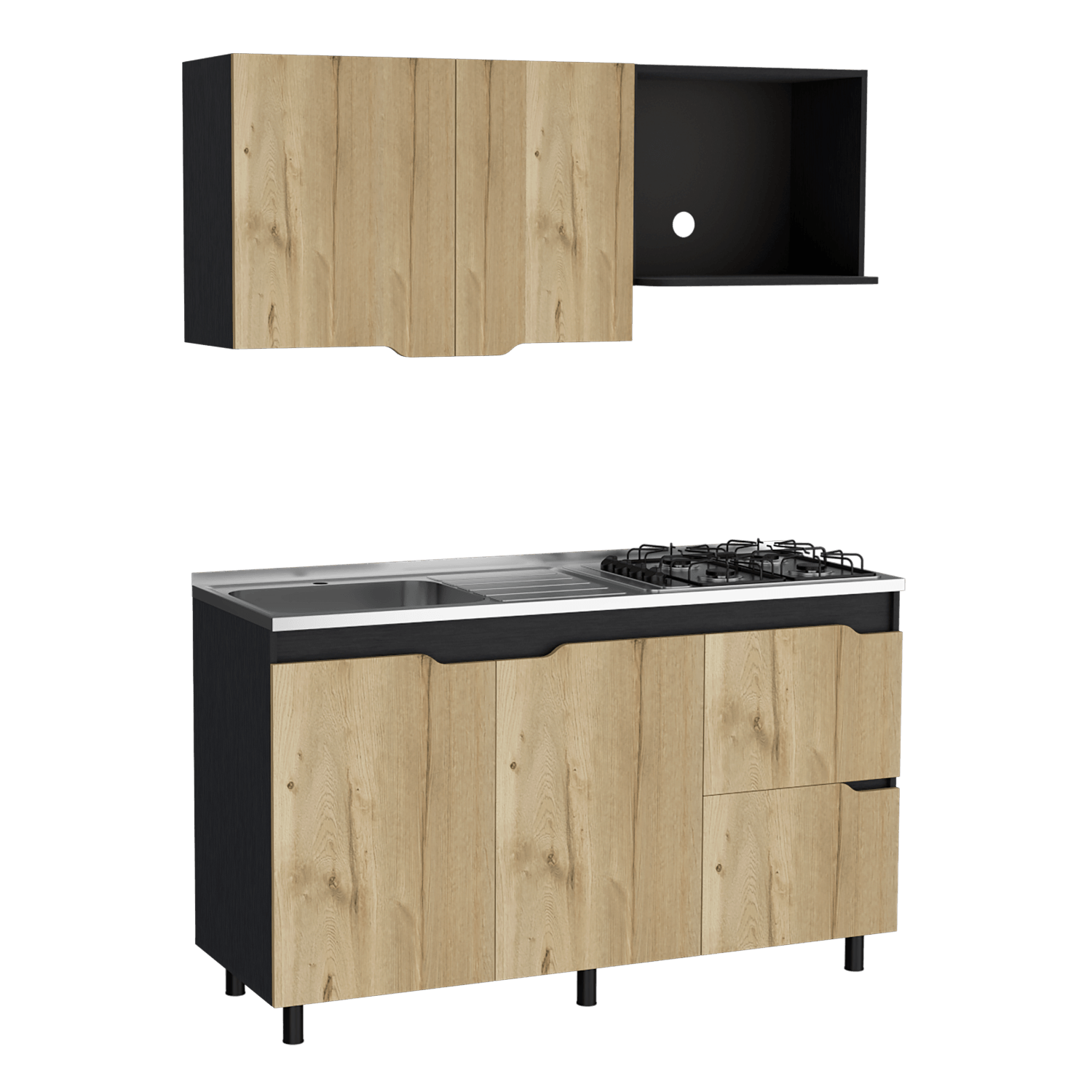 Cocina 150 Maui Meson Izq Duna Wengue Rta