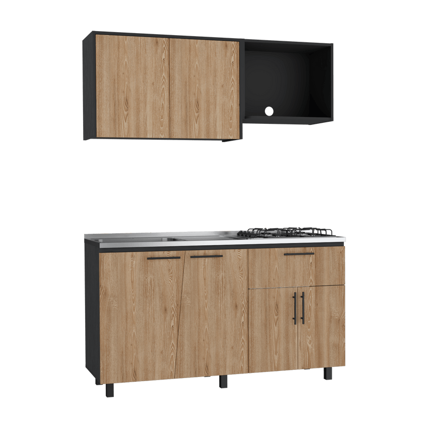 Cocina 150 Emilia Meson Izq Rta Wengue Miel