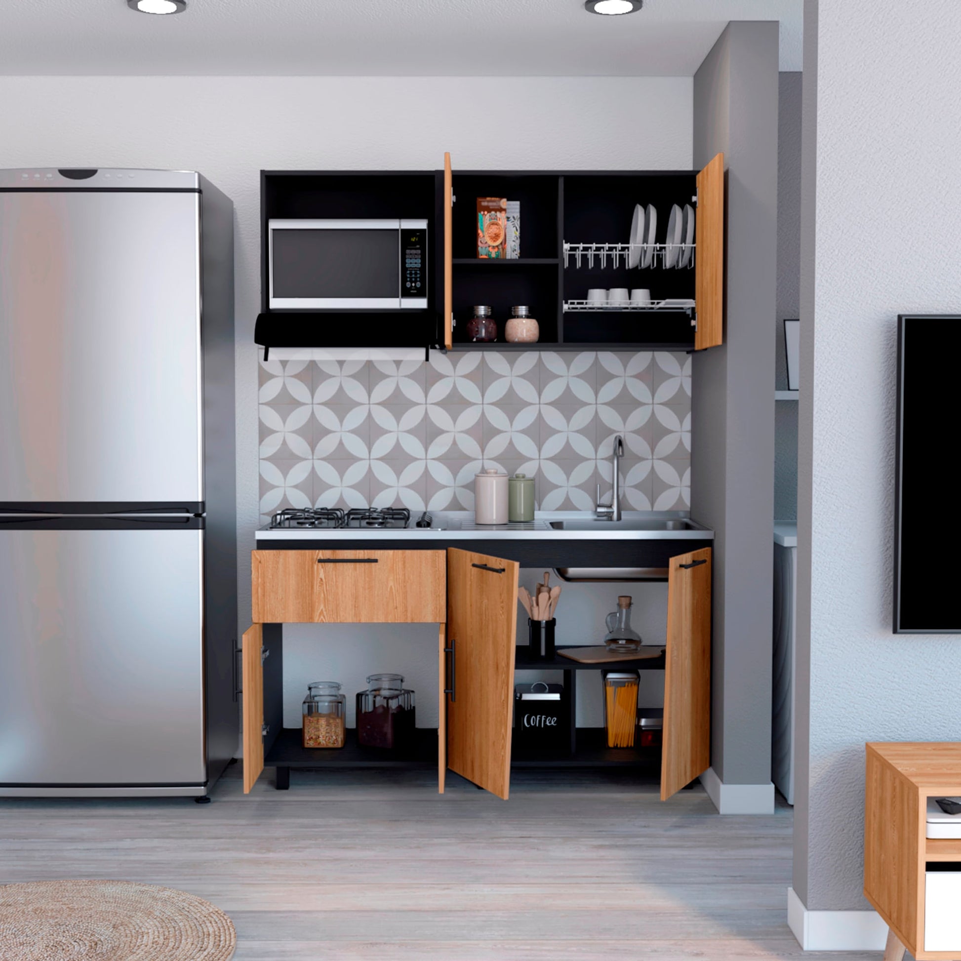 Cocina 150 Emilia Meson Der Rta Wengue Miel