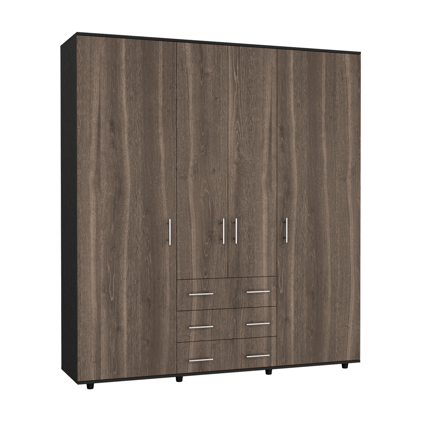 Closet 2.0 Fontan 200 X 180 X 48 Rta Wengue Milan