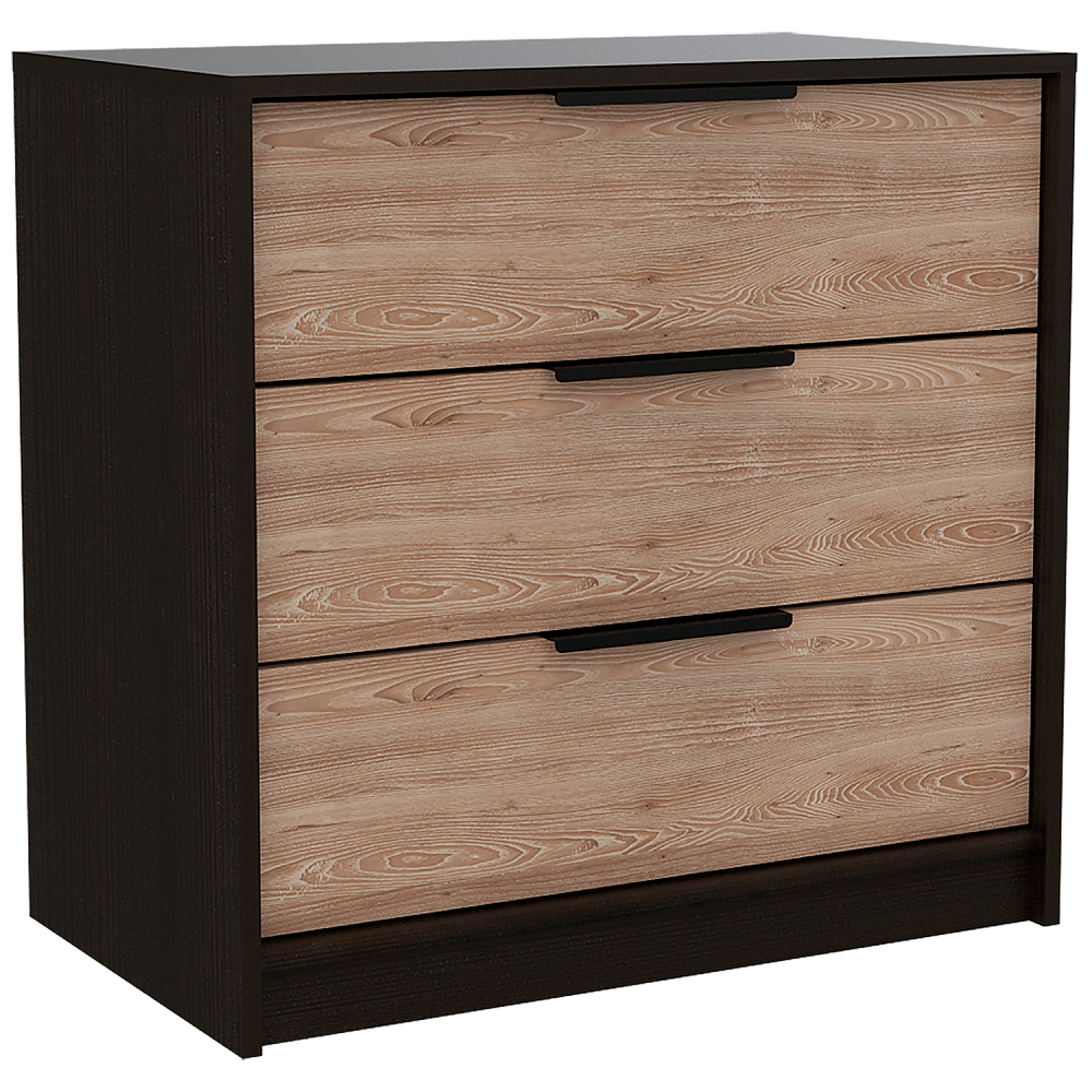Comoda Kaia 3 Cajones Rta Wengue -Miel