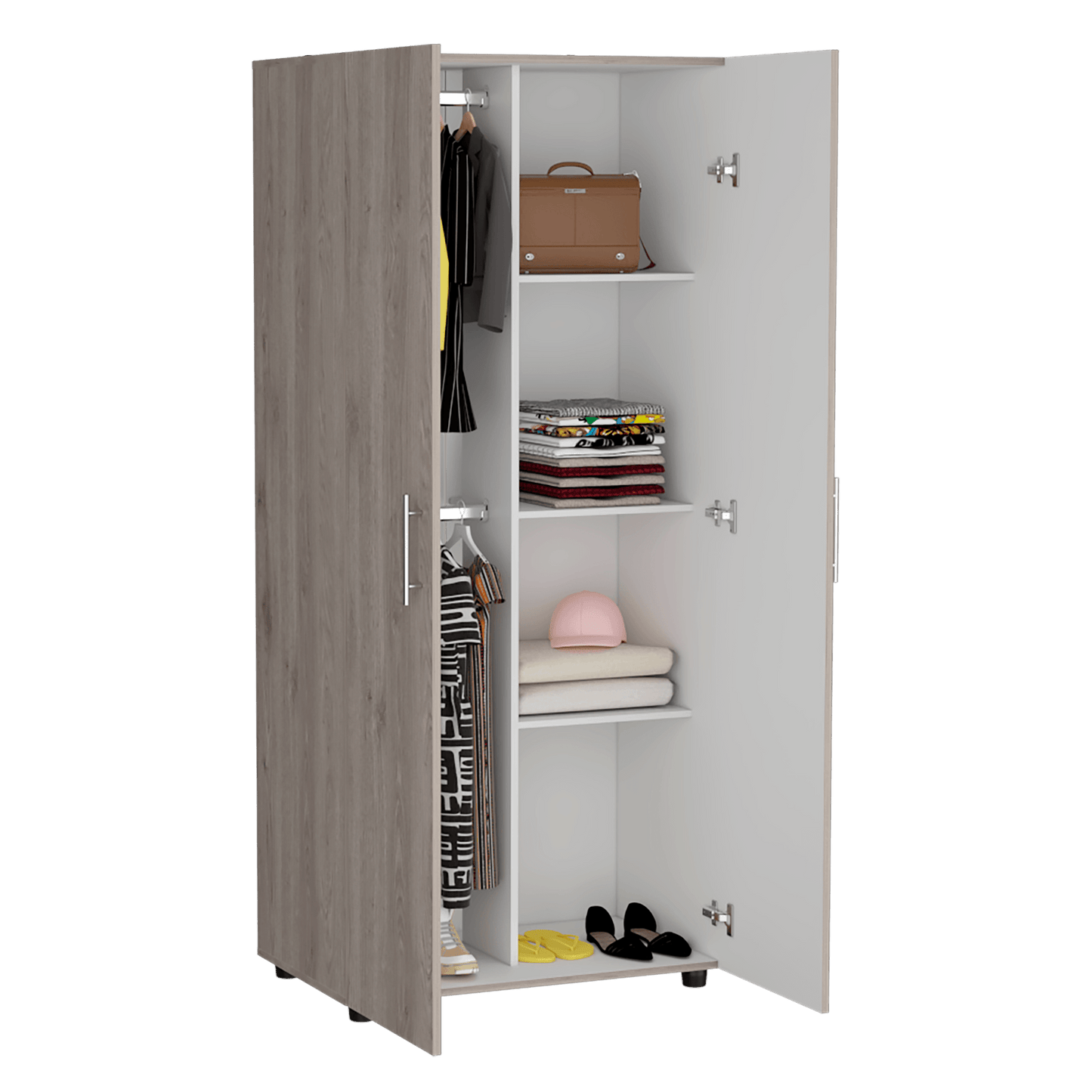 Closet Tera 180 X 80 X 48 Rta Bardolino Blanco