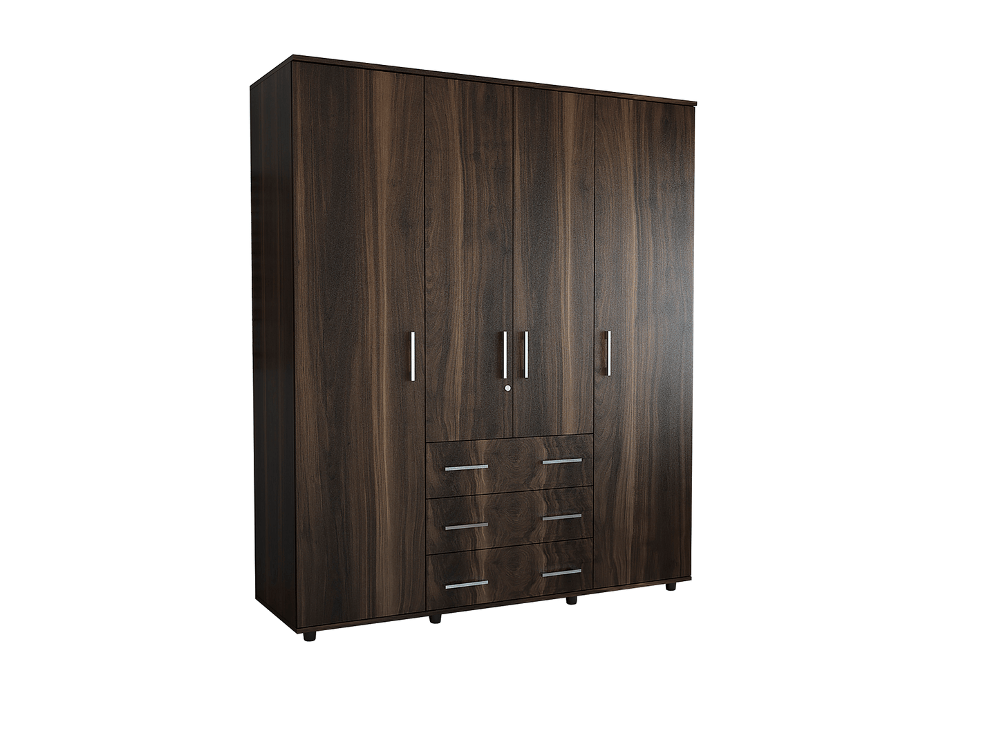 Closet Capri 180 X 150 X 50 Rta Nogal