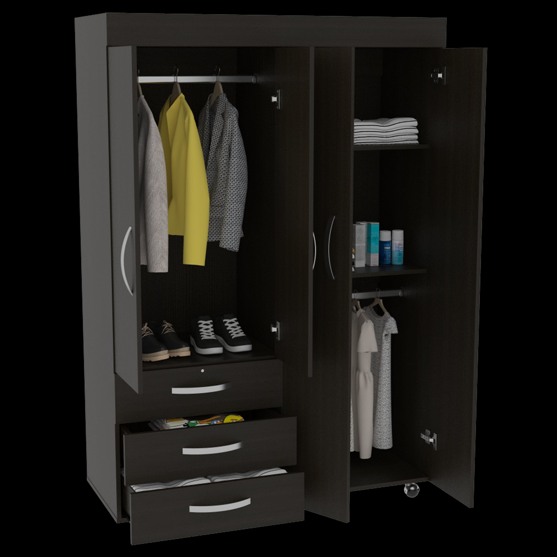 Closet Denver 172 X 120 X 47 Rta Wengue