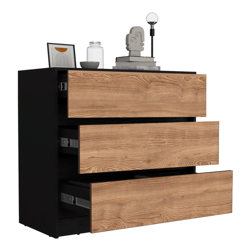 Cajonera 3 Cajones Austin Rta Wengue Miel