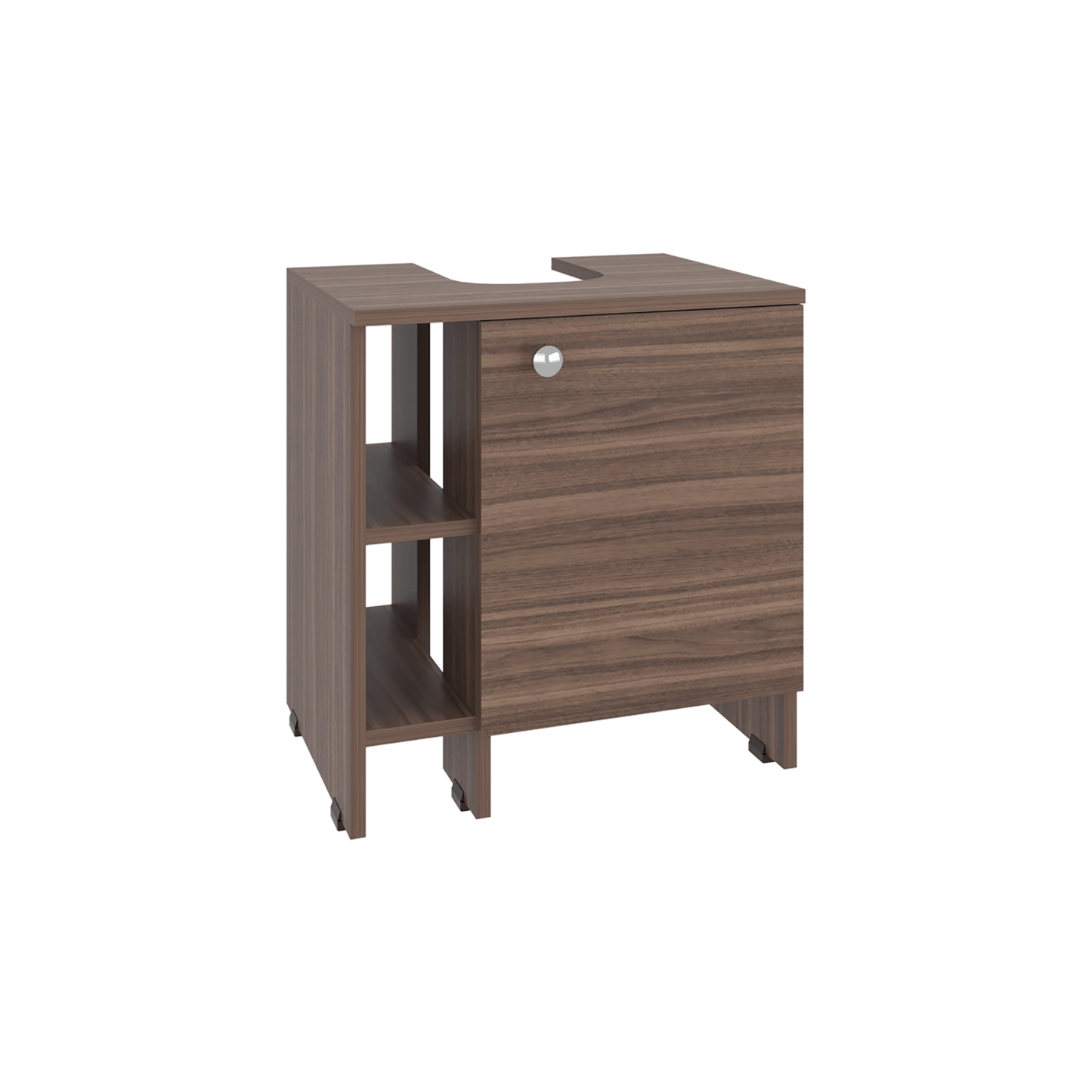 Mueble Lavamanos Básico 50X47X37 Rta Avellana Zf