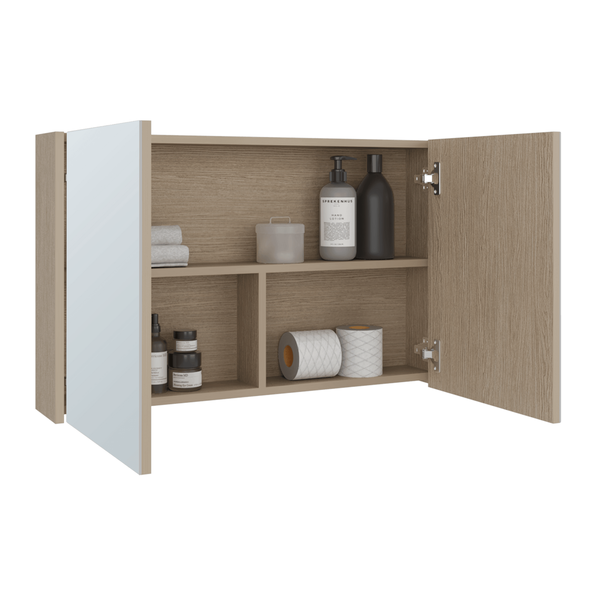 Botiquin Con Espejo 50X80X14 Rta Cartagena