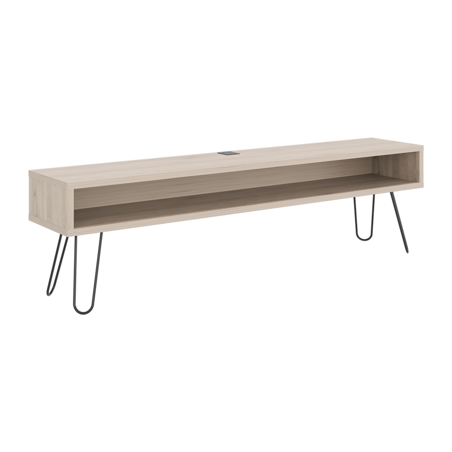 Rack  De Tv Luft 75" 49X180X35 Rta Ceniza
