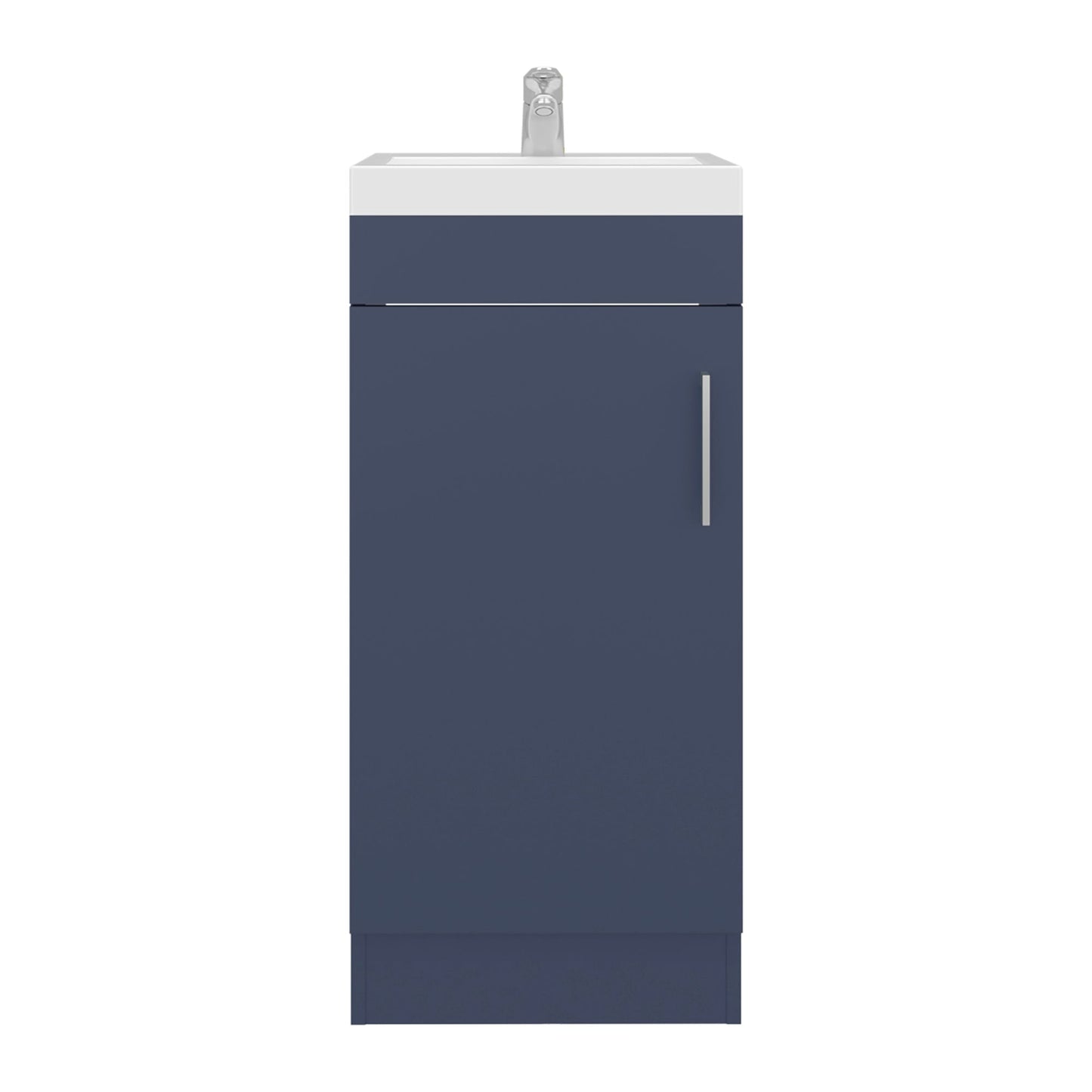 Mueble Para Lavamanos Madrid  80X40X33 Rta Azul Zf