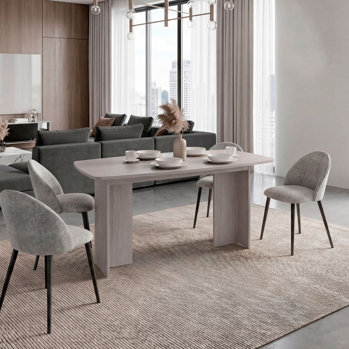 Mesa Comedor Bangkok 75X156X79 Rta Positano