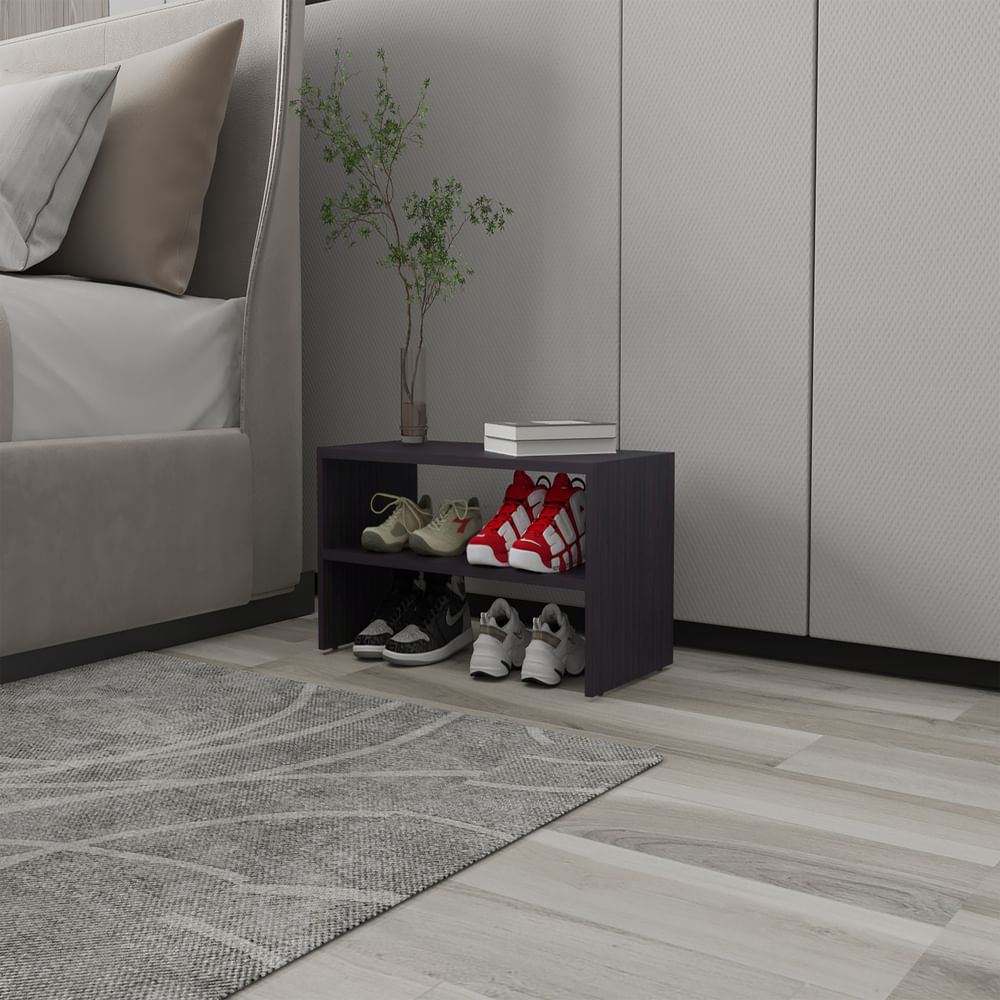 Organizador De Zapatos Apilable Basico Silpa 35X72X34 Rta Wengue Zf