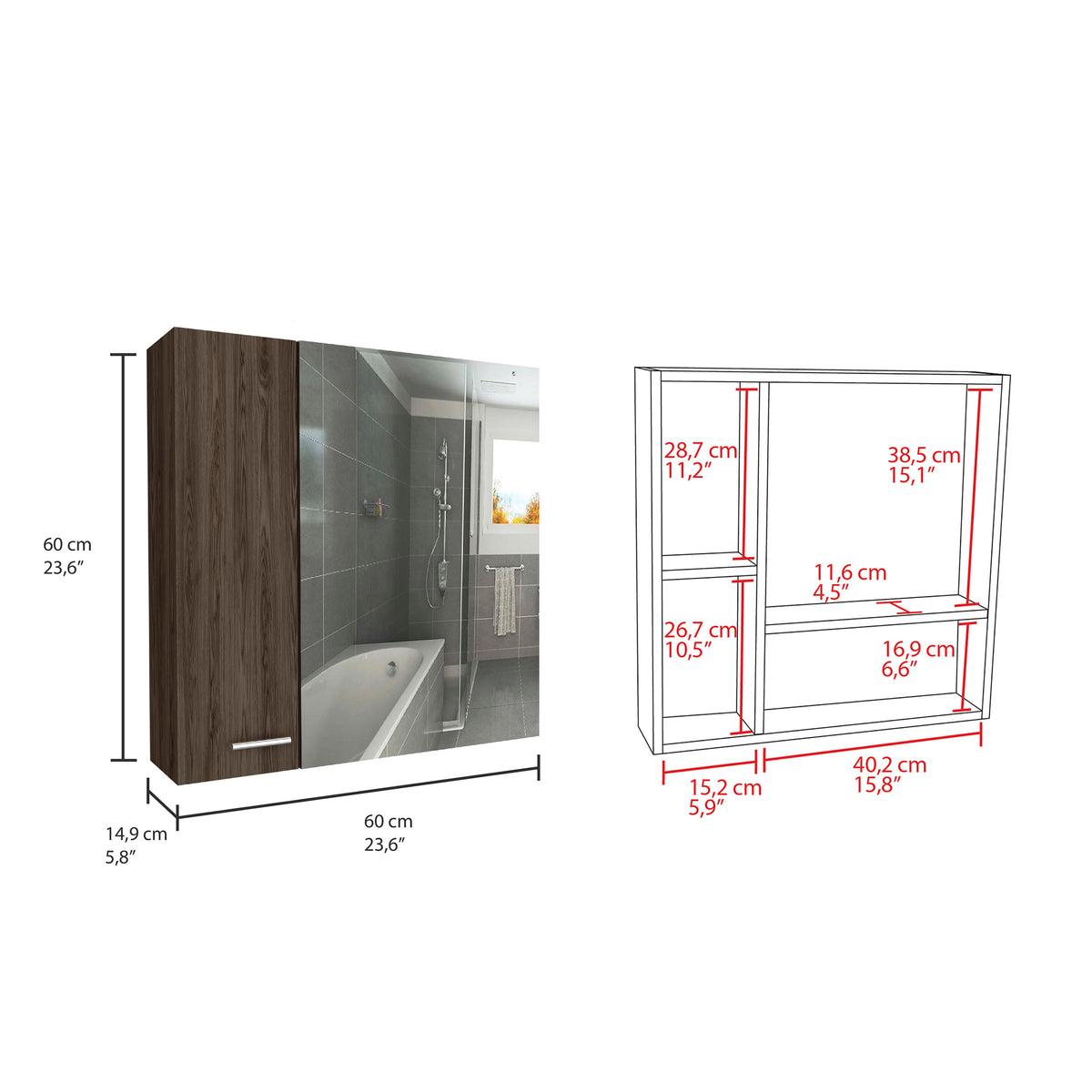 Gabinete De Baño Barcelona Rta Milan N/A
