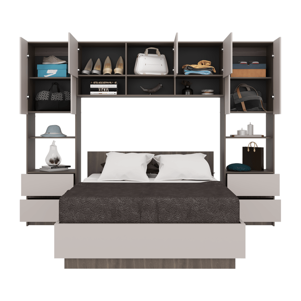 Cama Closet St Denis 202X272X197 Rta Milan Capri