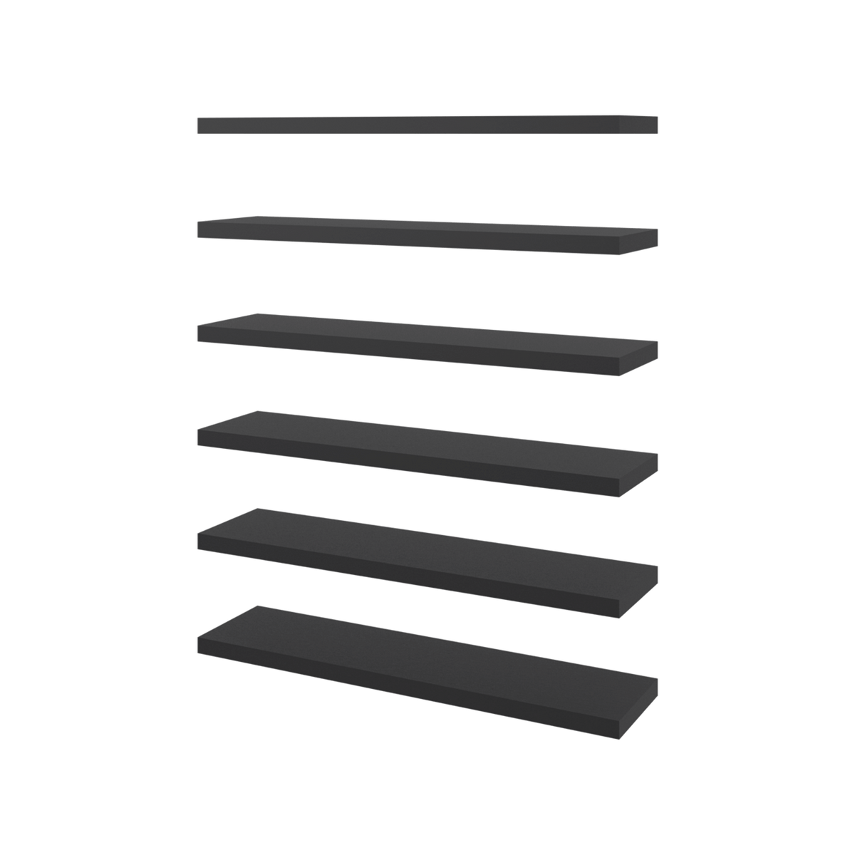Repisa Shelf 2 Unds 3X106X25 Rta Wengue Zf
