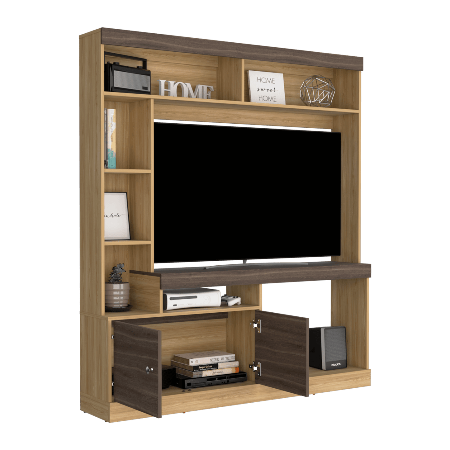 Centro De Entretenimiento Dante Tv 55'' 180X180X30 Rta Fresno Milan